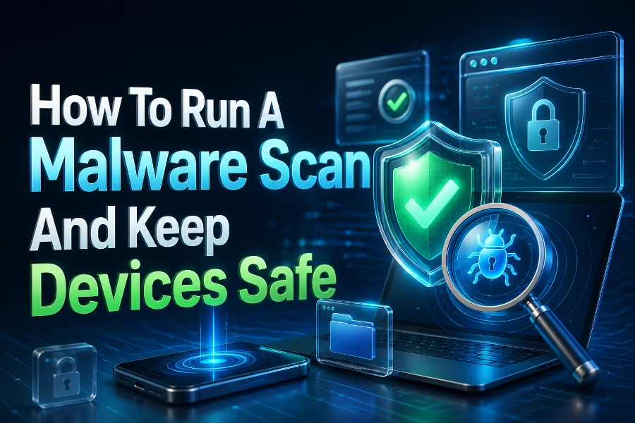 how to run a malware scan