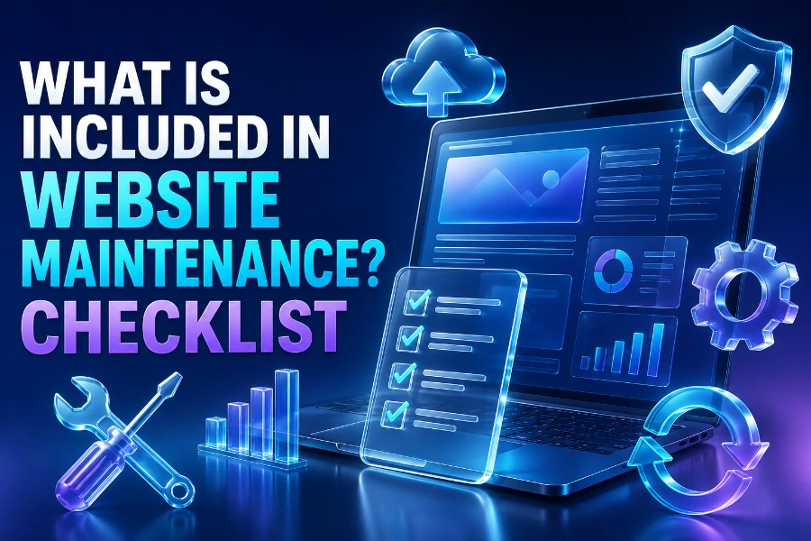 what is included in website maintenance